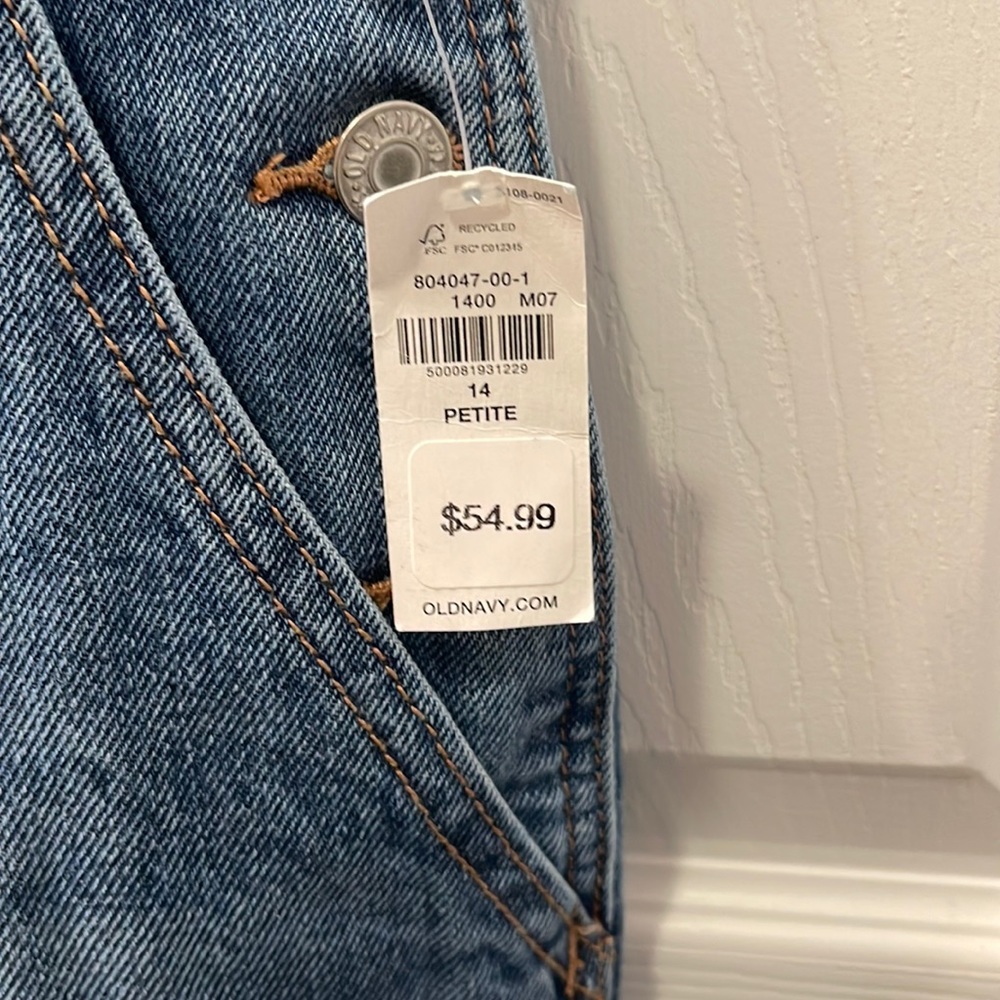Size 14 petite overalls from Old Navy